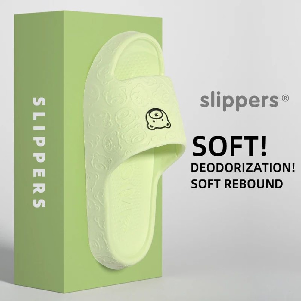 Womens Non Slip EVA Bathroom And Home Slippers 17