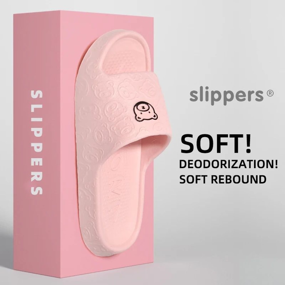 Womens Non Slip EVA Bathroom And Home Slippers 18