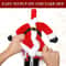 Christmas Wine Bottle Cover Set With Santa And Snowman Design 6