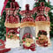 Christmas Wine Bottle Cover Set With Santa And Snowman Design 9