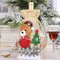 Christmas Wine Bottle Cover Set With Santa And Snowman Design 21