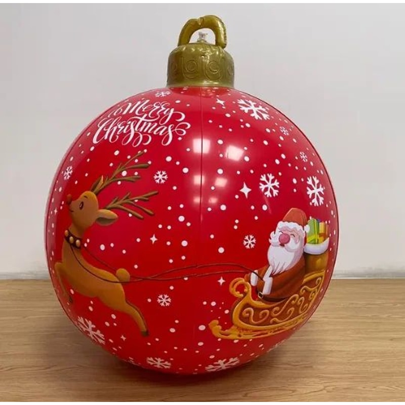 Giant Inflatable Christmas Decoration Ball For Outdoor Party Decor 19