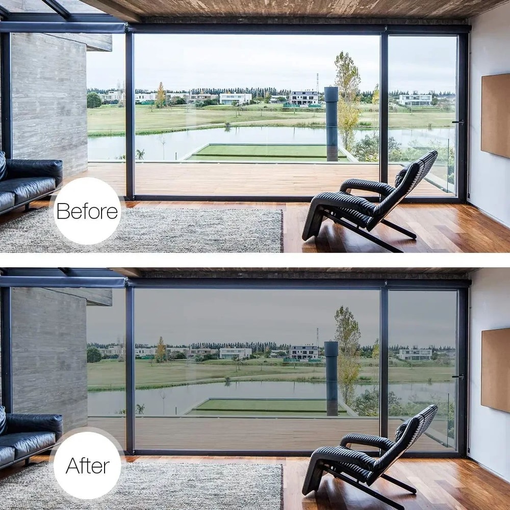 One Way Mirror Window Privacy Film Heat Control Tint 5