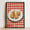 French Breakfast Canvas Wall Art Lemon Wine Oyster And Pasta Poster 20