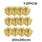 Artificial Tropical Palm Leaves Party Decoration Set 12