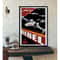Galactic Retro Space Movie Canvas Poster 2