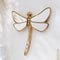Golden Dragonfly Wall Hanging Decor 3