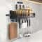 Black Metal Kitchen Storage Shelf Rack 8