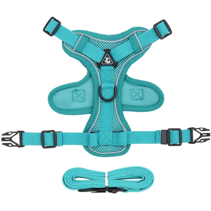 Reflective Adjustable Cat Harness And Leash Set 8