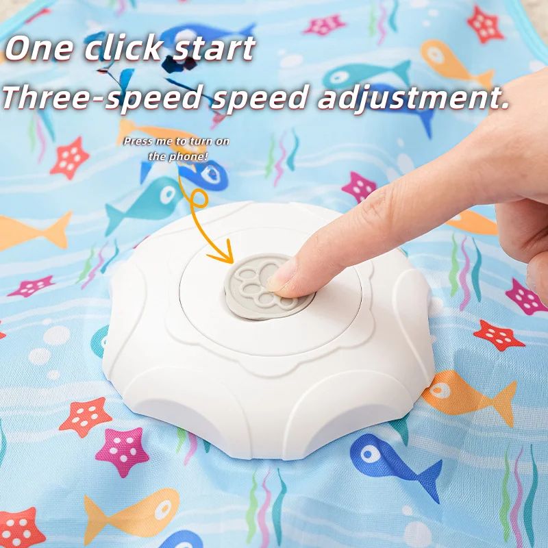 Interactive Cat Hunting Blanket Turntable Toy 4