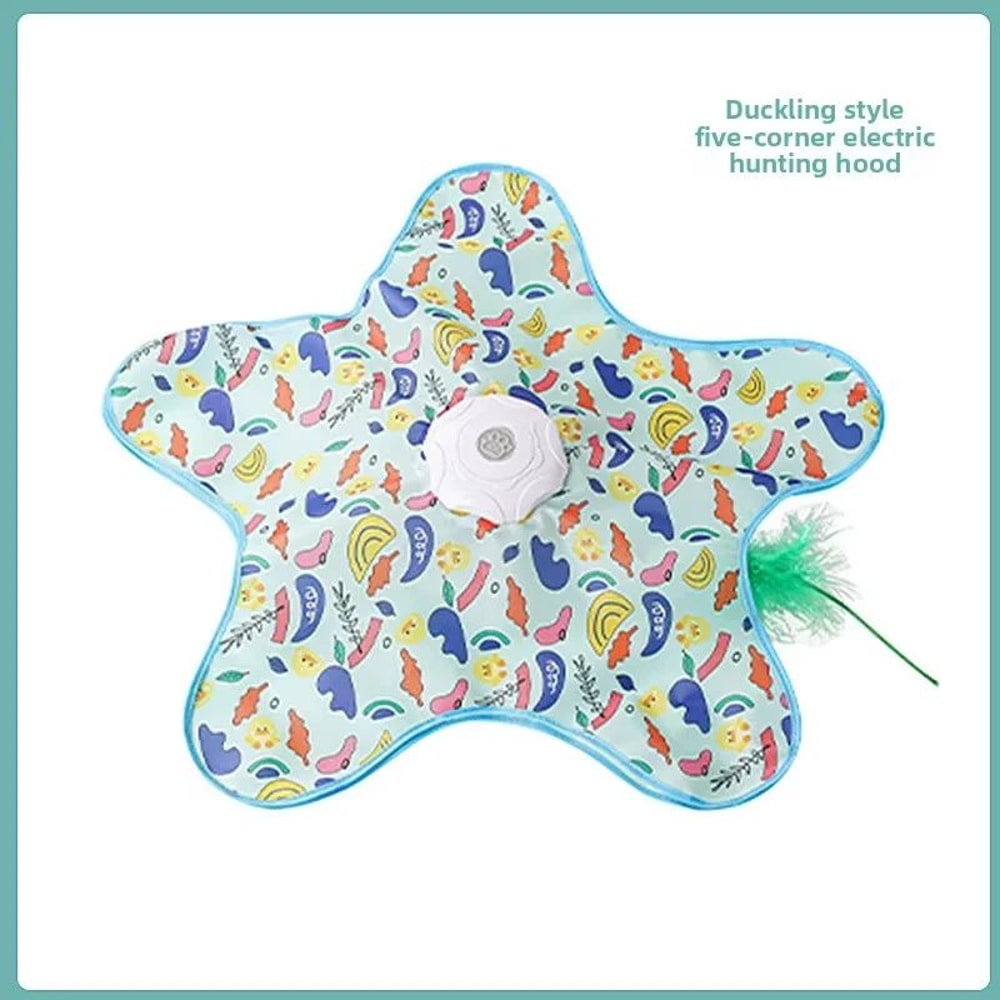 Interactive Cat Hunting Blanket Turntable Toy 10