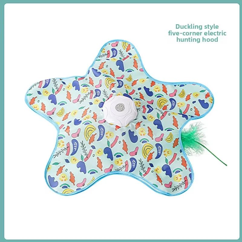 Interactive Cat Hunting Blanket Turntable Toy 10