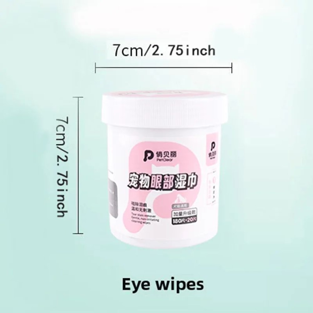 PETCLEAR Pet Eye Cleaning Wipes 5