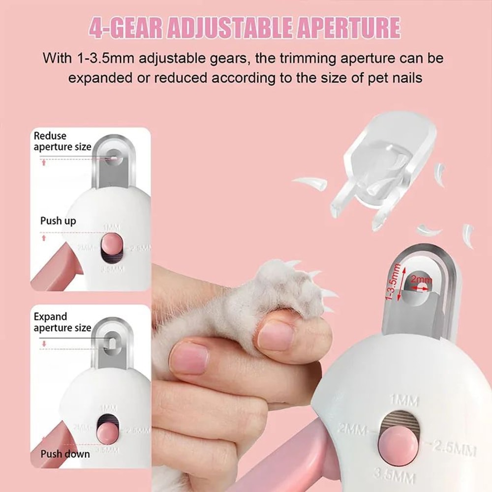 Professional Pet Nail Clipper With Nail File 2