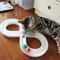 Interactive Cat Track Ball Spinner Toy 0