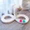 Interactive Cat Track Ball Spinner Toy 1