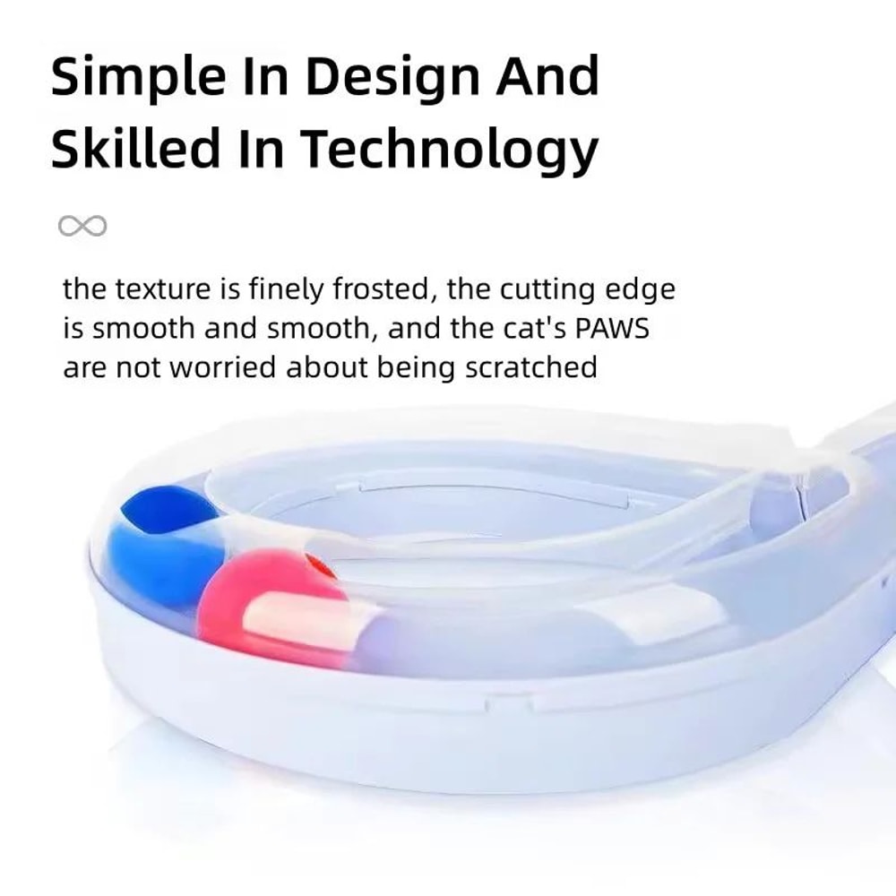 Interactive Cat Track Ball Spinner Toy 5