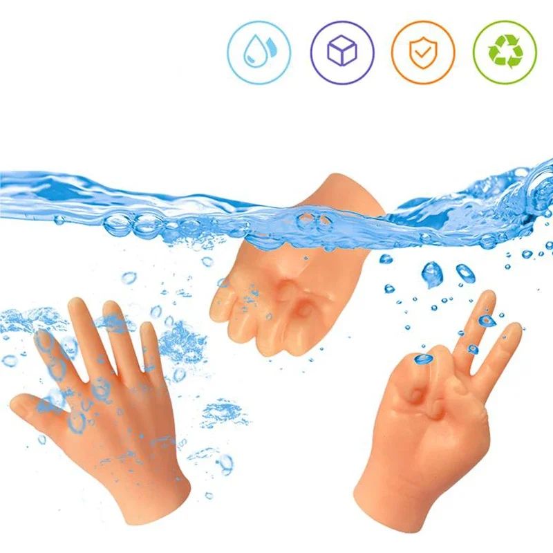 Stretchable Finger Cat Teasing Toy Gloves 4