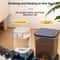 Automatic Pet Food And Water Dispenser Set 6