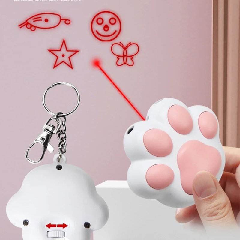 USB Rechargeable Interactive Cat Laser Toy 2