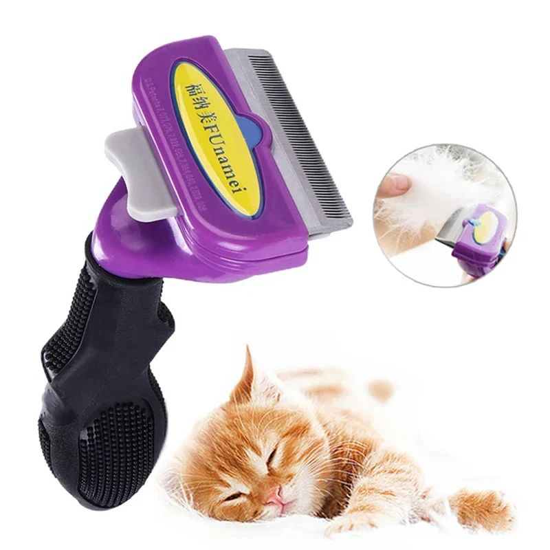 Pet Grooming Hair Removal Brush Comb 0