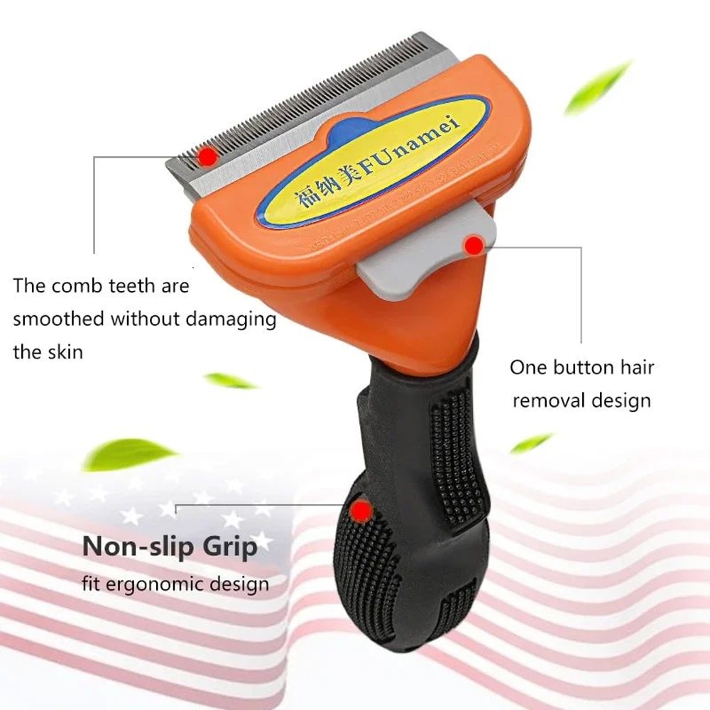 Pet Grooming Hair Removal Brush Comb 2