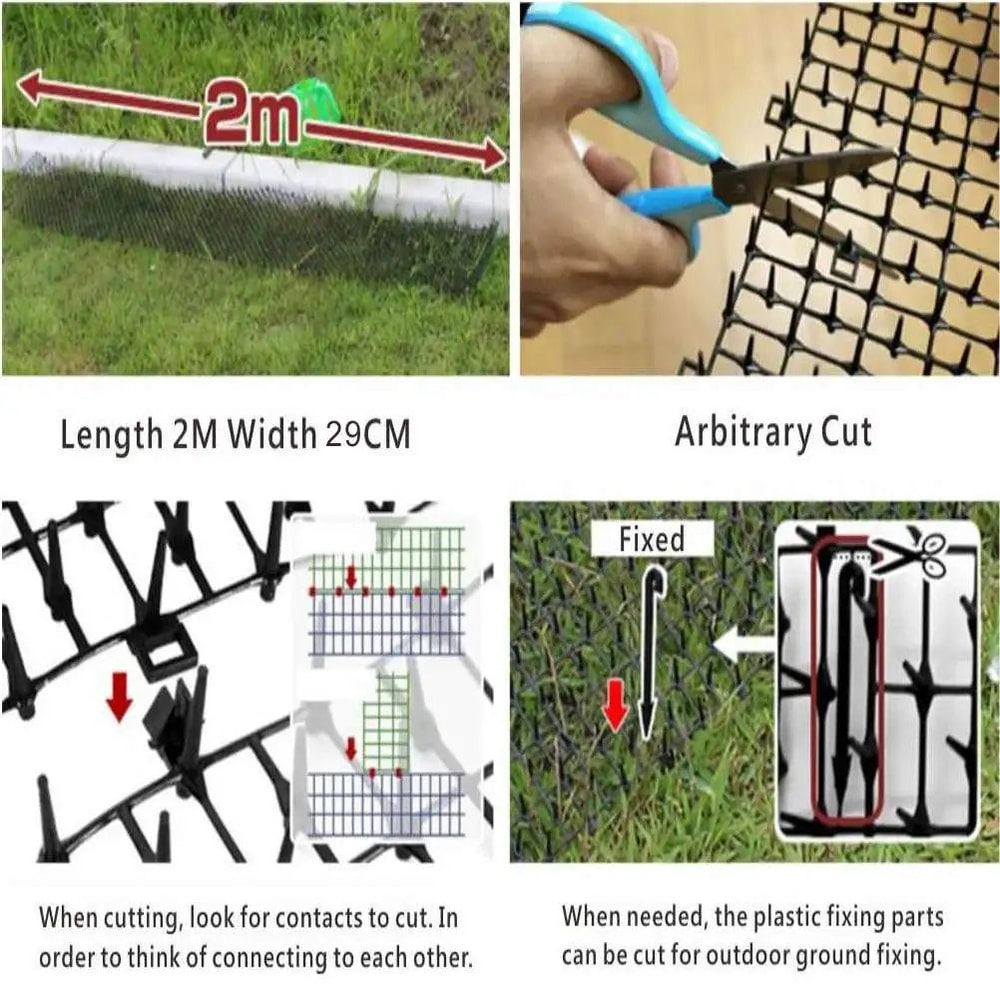 Cat Scat Deterrent Spike Mat 8