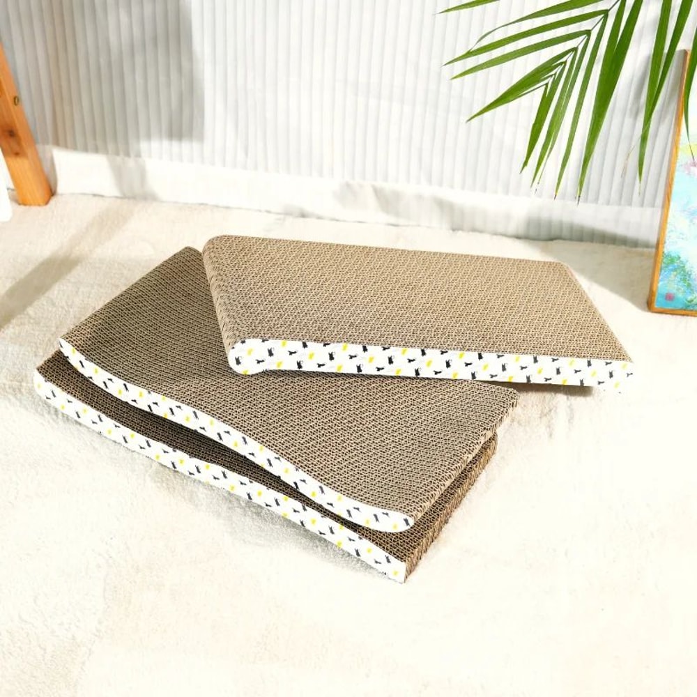 Double Sided Cat Scratching Board Bed 5