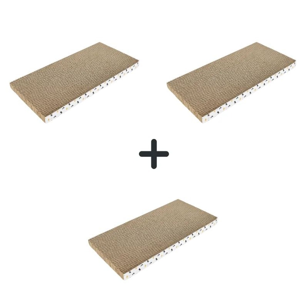 Double Sided Cat Scratching Board Bed 13