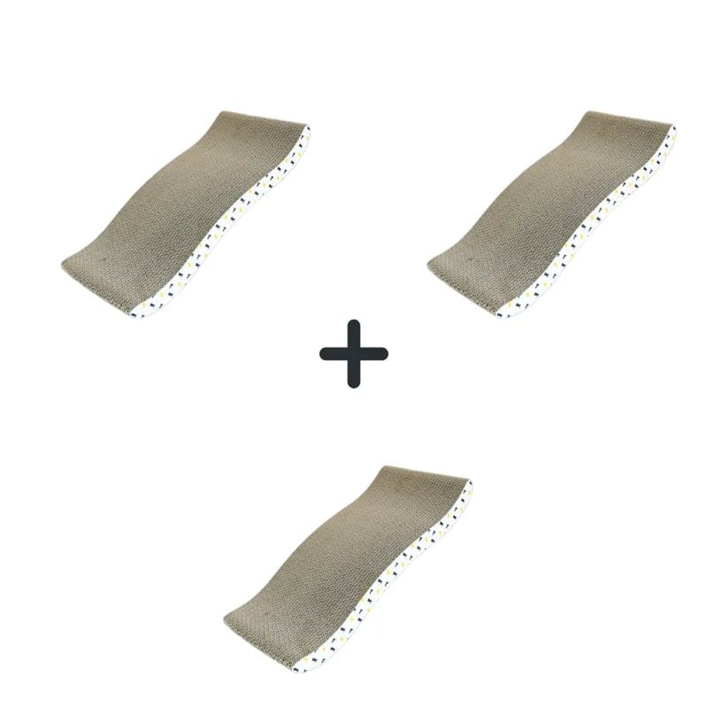 Double Sided Cat Scratching Board Bed 15