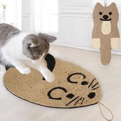 natural sisal cat scratching pad