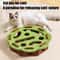 Interactive Cat Puzzle Maze Scratcher Toy 1