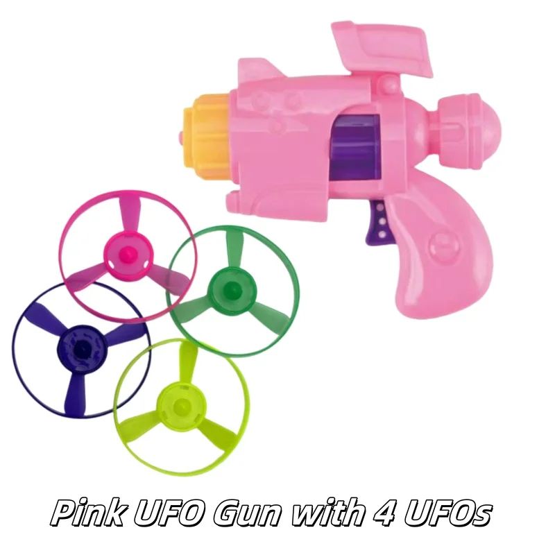 Flying Disc Launcher Cat Toy Set 6