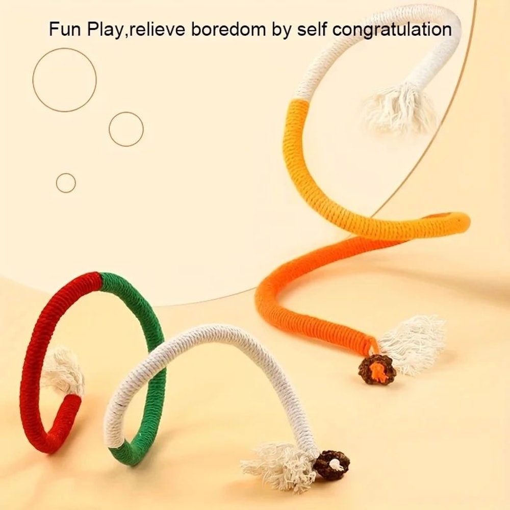 Silvervine Cotton Rope Cat Teaser Toy 7