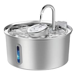stainless steel automatic pet water fountain 3.2l