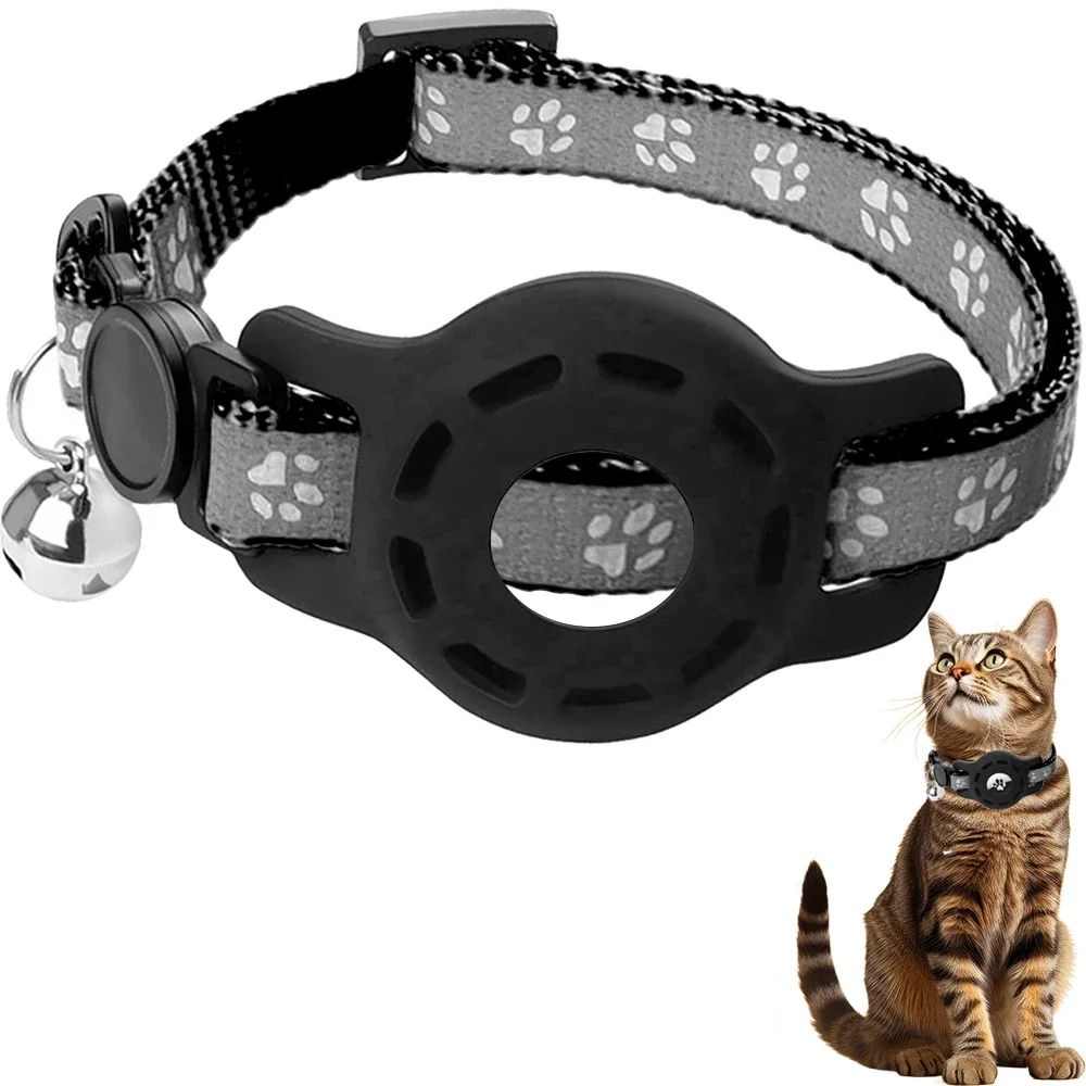 AirTag Safety Cat Collar With Bell 8