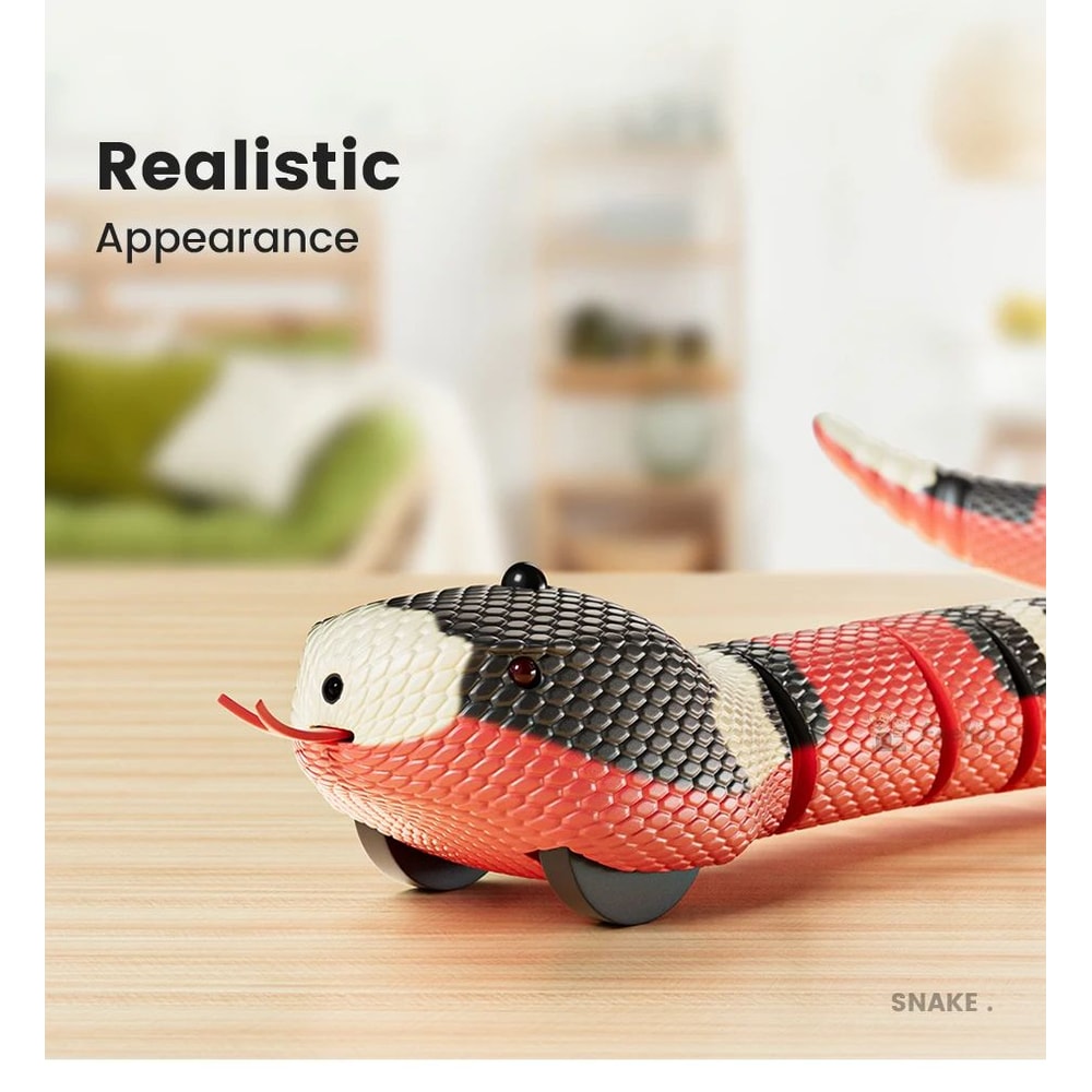 Smart Sensing Snake Cat Toy 7