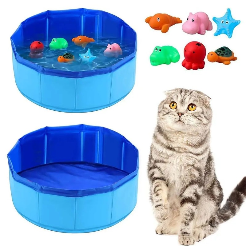 Foldable Summer Pet Splash Pool 2