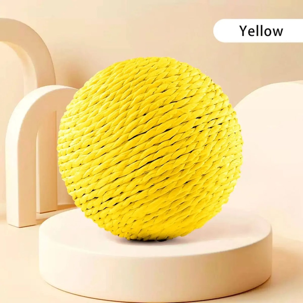 Interactive Sisal Cat Scratching Ball 8