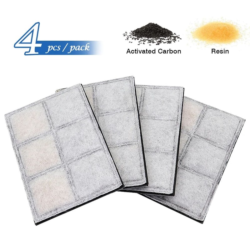 Activated Carbon Fountain Filter Set 7