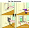 4 Way Locking Pet Flap Door 4