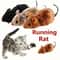 Wind Up Plush Mouse Cat Toy Set 5