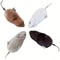 Wind Up Plush Mouse Cat Toy Set 8