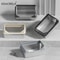 KEMORELA XL Stainless Steel Cat Litter Box With Lid 3