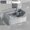 KEMORELA XL Stainless Steel Cat Litter Box With Lid 8