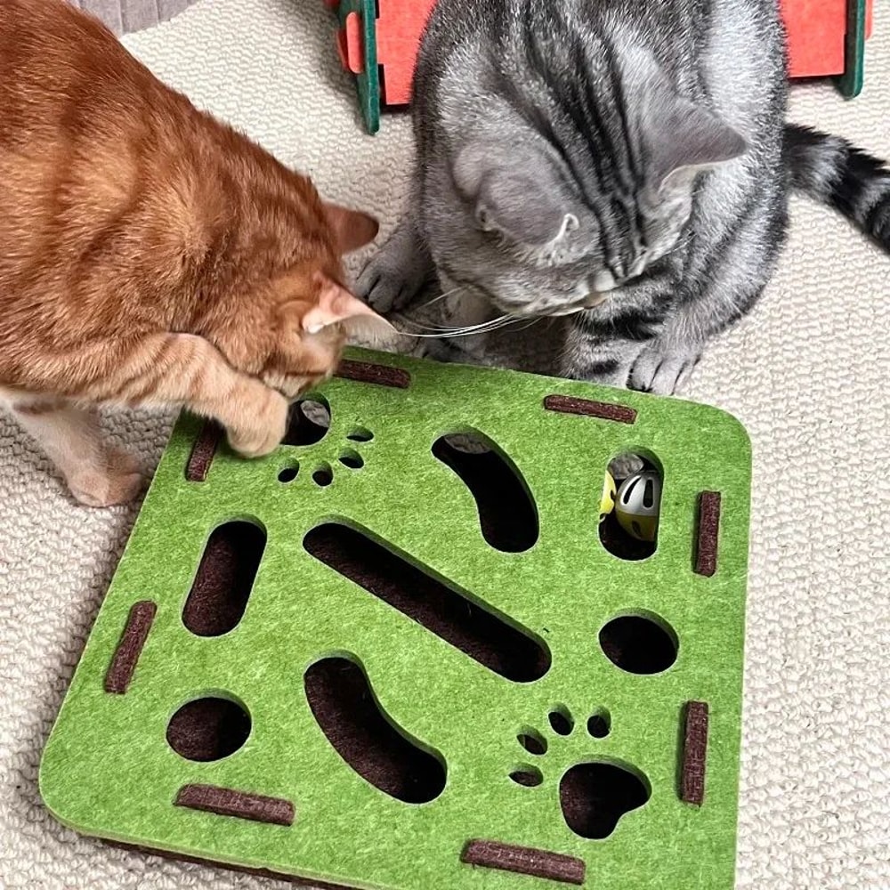 Sisal Cat Scratching Post Interactive Toy 1