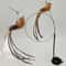 Suction Cup Feather Bird Cat Teaser Toy 3