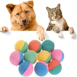 soft foam ball cat toy set