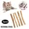Natural Catnip Sticks Dental Chew Toys 0