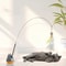 Interactive Feather Fishing Rod Cat Toy 1